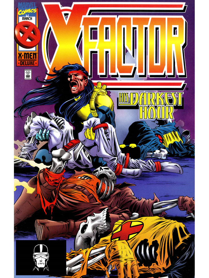 Classic X Men On Twitter X Factor 120 Cover Dated March 1996 classic-x-men-on-twitter-x-factor-120-cover-dated-march-1996