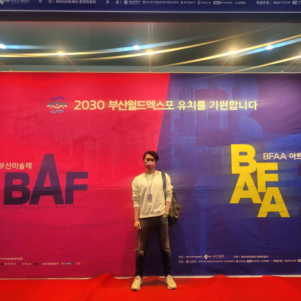 BADBOSS_Artist's tweet photo. 2022 부산 BAF, BFAA 아트페어 참가했습니다. 저는 EOEO와 함께 했는데요
좋은 작품 구경하느라 정신이 하나도 없었습니다. 세상 모든 예술가들 사랑하고 응원합니다.
#제42회부산미술제 #BFAA아트페어 #EOEO #배드보스 https://t.co/8bYYAYaZN2