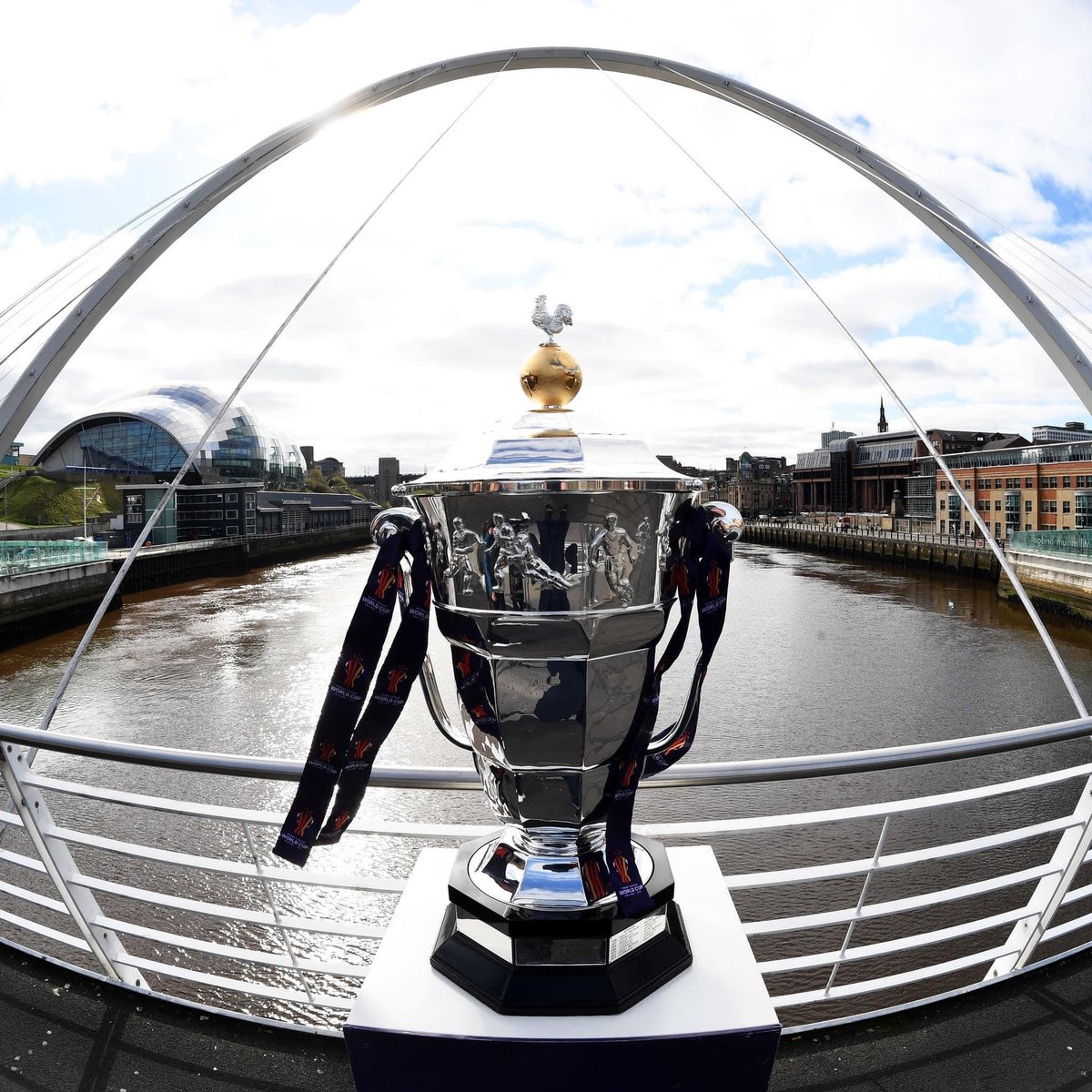 It is the big kick off today in Newcastle as the Rugby League World Cup gets underway.

Our community clubs will be heavily involved and it will be great to see the lads and lasses flying the flag for the North East.

⚫️🦅🟣⚡️🏆
