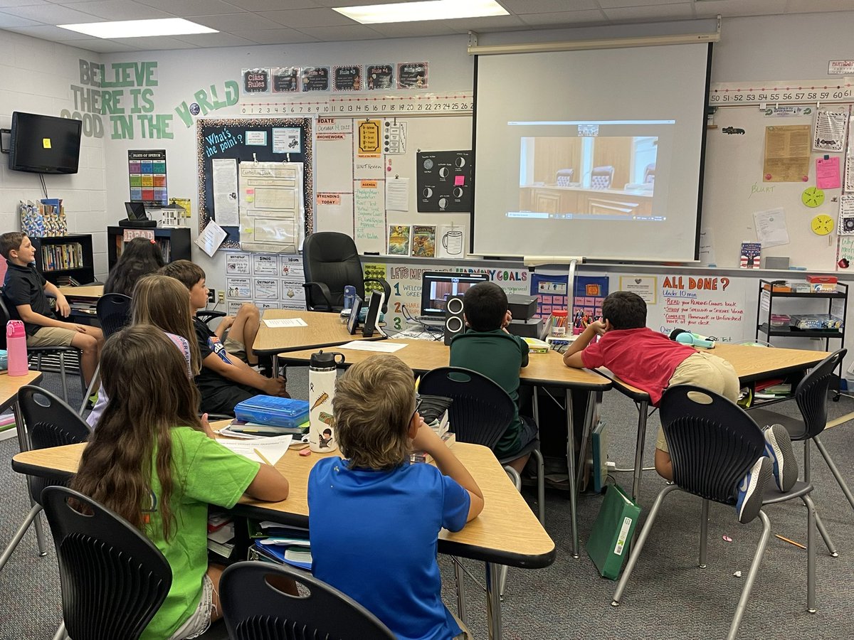 michzito's tweet photo. My 4th graders enjoyed a virtual Field trip yesterday to the Florida Supreme Court! Thank you @flcourts ! They loved it! @CK8Principal https://t.co/O5WHRwHIVO