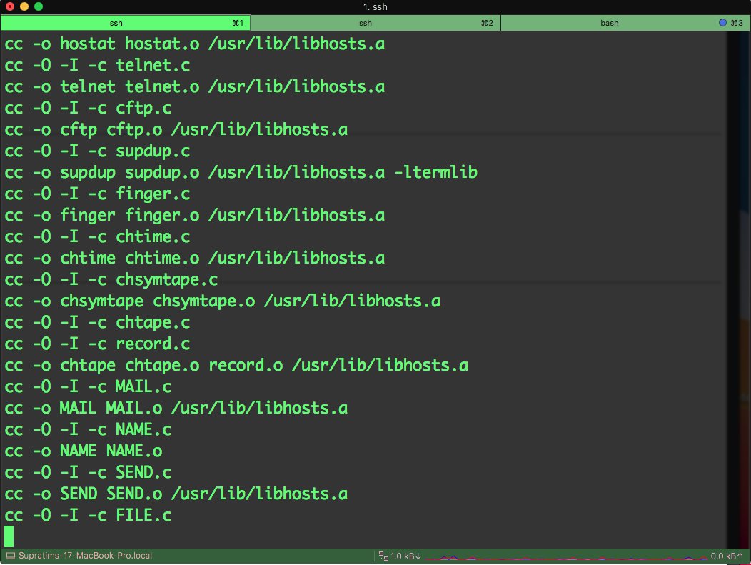OpenVMS_DECnet's tweet image. what is my purpose? why do I exist?

to stare at progress of make ...