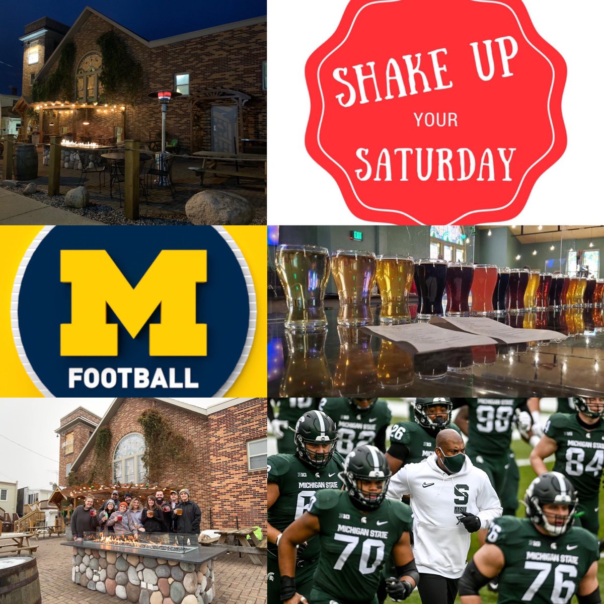 LGBrewingCo's tweet photo. #footballsaturday 12-9

#uofmfootball noon, #msufootball 4, #playoffbaseball⚾️, specials (#steakpanini #frenchdip #🍤pasta #turkeyrueben &amp; #turketarian), new 🍻 (#brownipa #oktoberfest #lemonlimesourale #hibiscusblondeale #margaritaseltzer), enjoy the fall weather &amp; our 🔥 pit https://t.co/aGzNSGGuTj