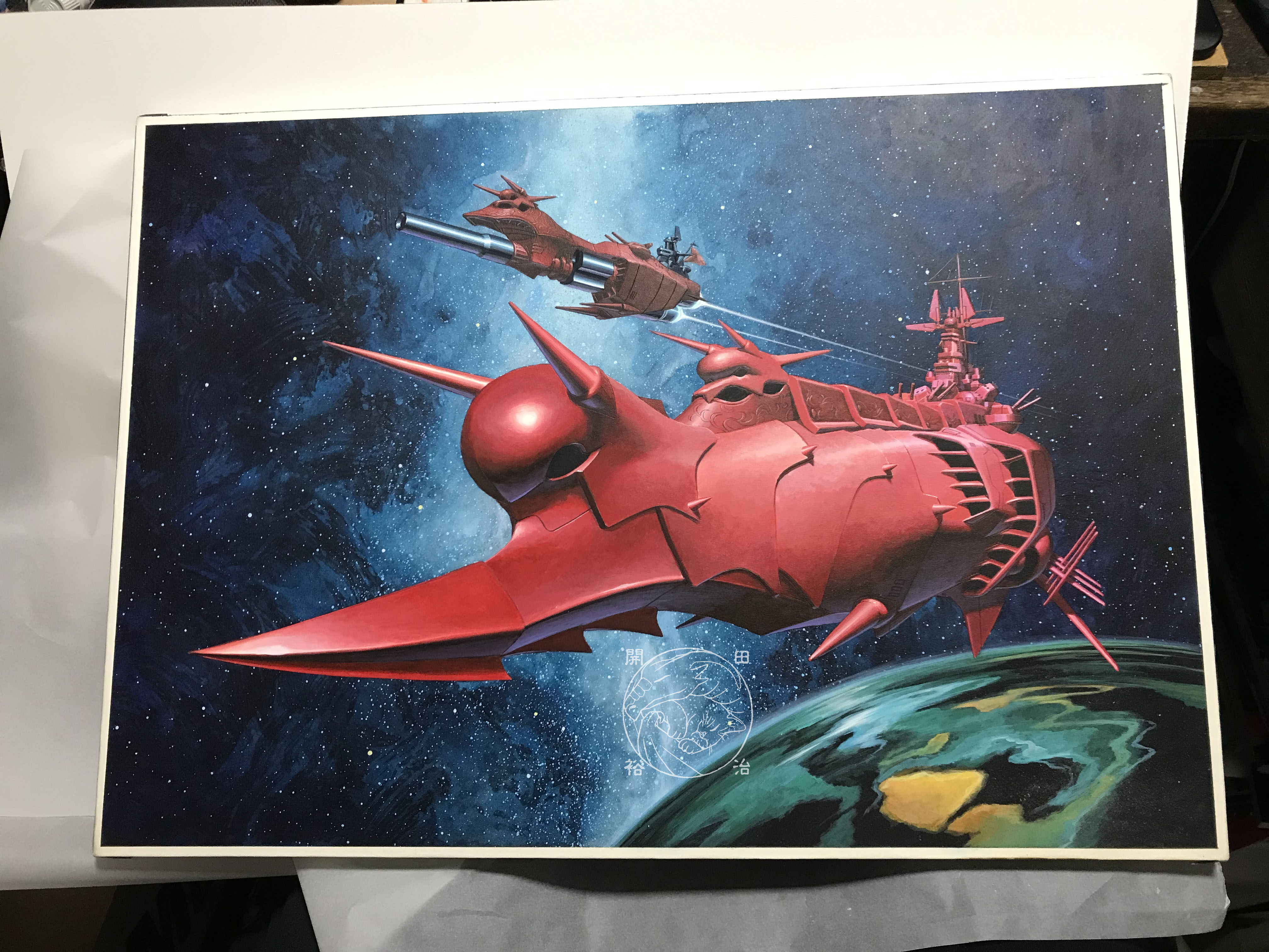 開田裕治@台場Gallery21にてドリームワールド展2025開催中 على 開田裕治@台場Gallery21にてドリームワールド展2025開催中 على