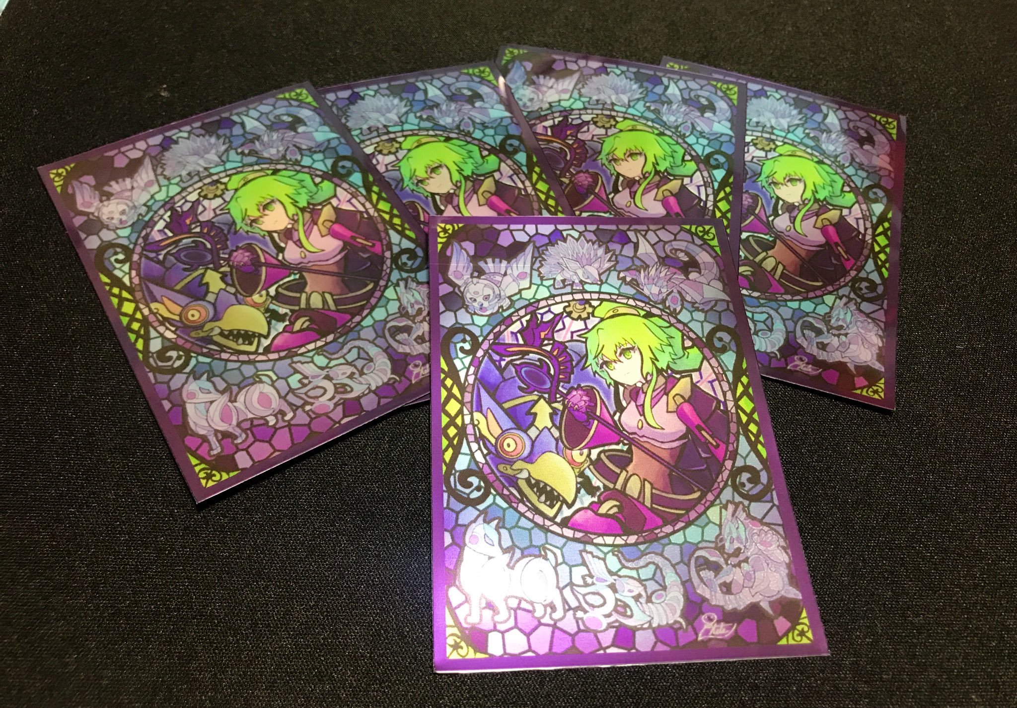 遊戯王 影依 シャドール エルシャドール ミドラーシュ スリーブ