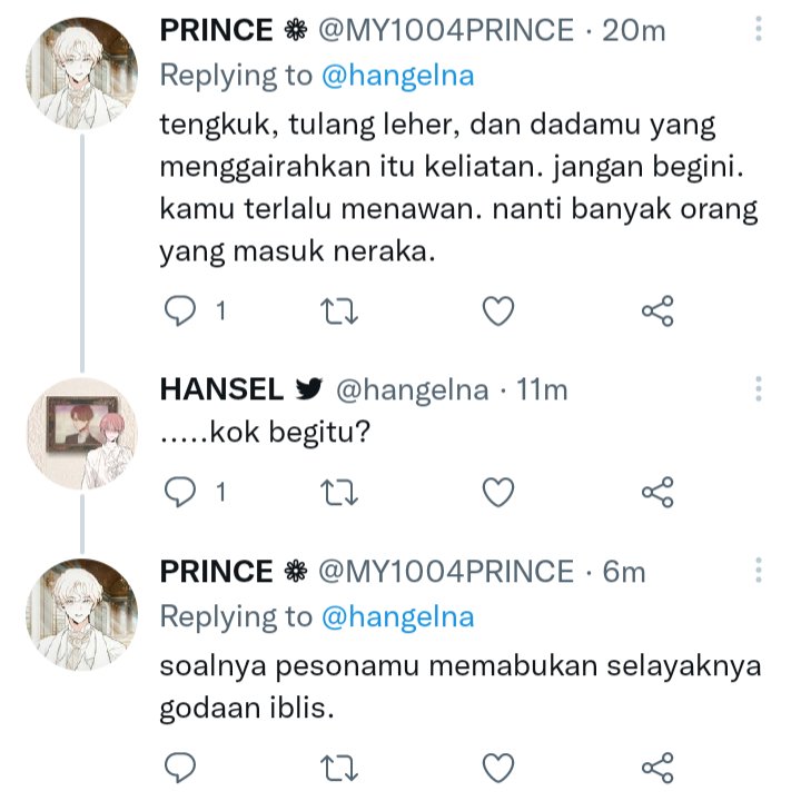 hangelna's tweet photo. ...dan disinilah aku. yang bimbang antara merasa sebangga Lucifer atau sekesal Satan.

jadi, sekalian saja ku pamerin semuanya. nih, makan nih! https://t.co/uXUCm7EM70