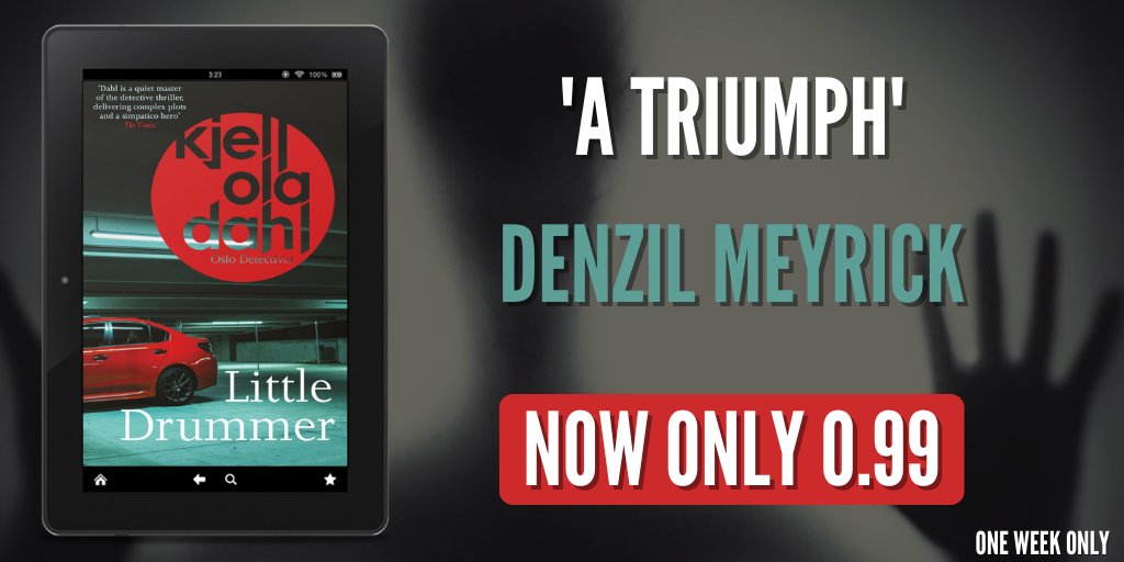 OrendaBooks's tweet photo. 🔊PRICE DROP
Godfather of #NordicNoir @ko_dahl's searing #OsloDetectives #thriller #LittleDrummer t D Bartlett is #99c/#99p EVERYWHERE
1 week!
Frølich and Gunnarstranda investigate the death of a woman whose scientist boyfriend has also gone missing…
🚗https://t.co/nuFetQAMYK https://t.co/gfpPYH497M