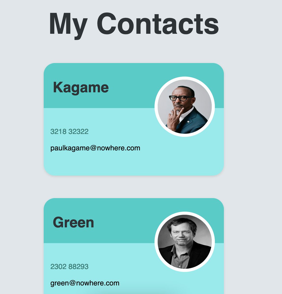 rokcode's tweet image. Hey folks, If you wanna speak with the president of Rwanda, I got his telephone number in a #react #app here 😂: 42bfsy.csb.app this shouldn&apos;t be taken seriously.😀