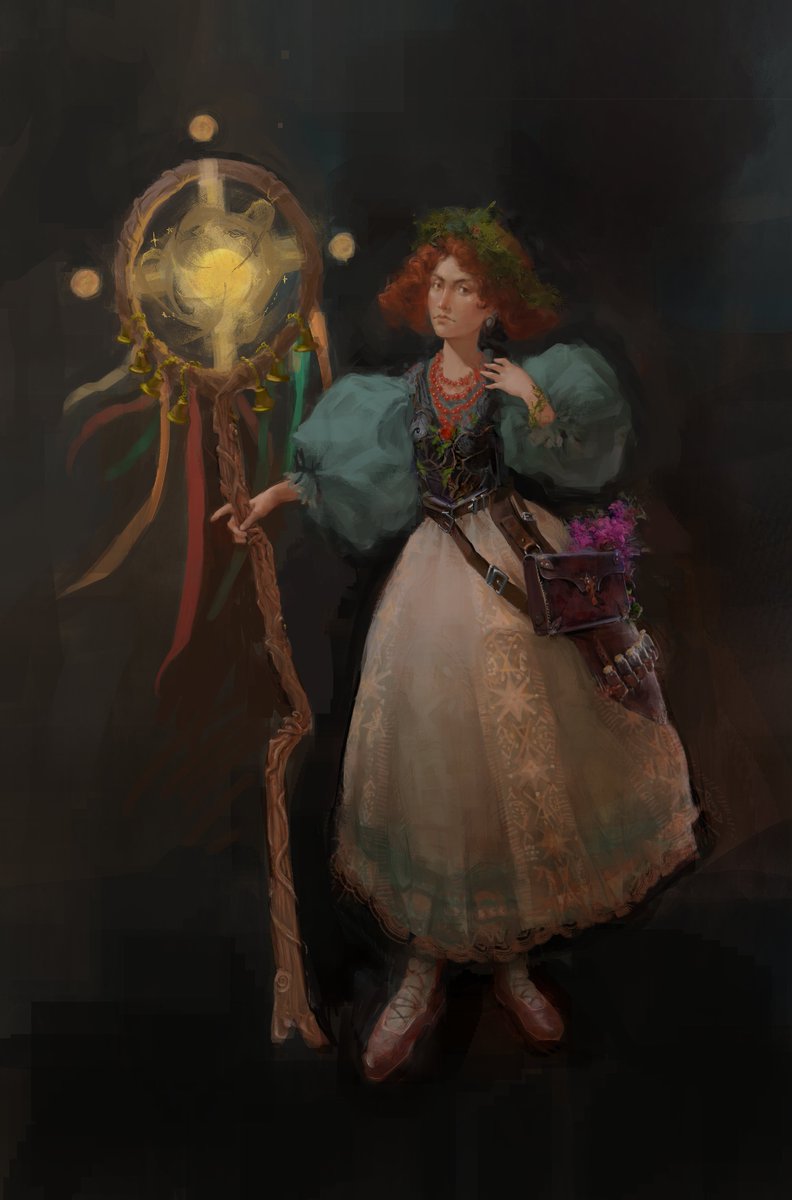 character inspired by Ukrainian clothing 👀🇺🇦