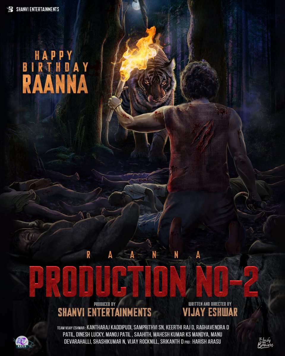 ShyamSPrasad's tweet photo. #EkLoveYa actor @iamraanna's new film to be directed by Vijay Eshwar. This is the debut as director for @directorprems' long-term assistant. #ThemePoster released for the actor's birthday. A popular Tamil actor will play antagonist and a Kannada star appear in a guest role. https://t.co/iettv6WciQ