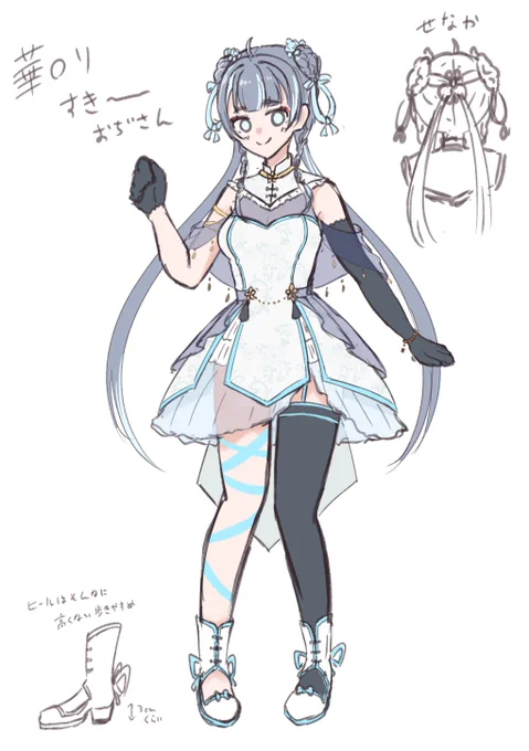 サークルに投げてた最近の創作の類～
キャラデザたのしいね…… 