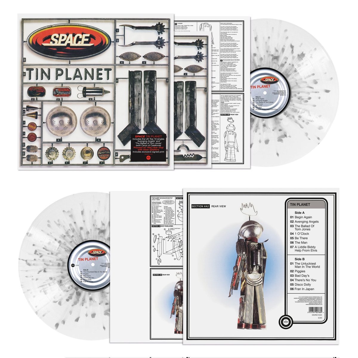 #Space #Tinplanet 25th anniversary edition #Albumday Link below lnk.to/spacetinplanet