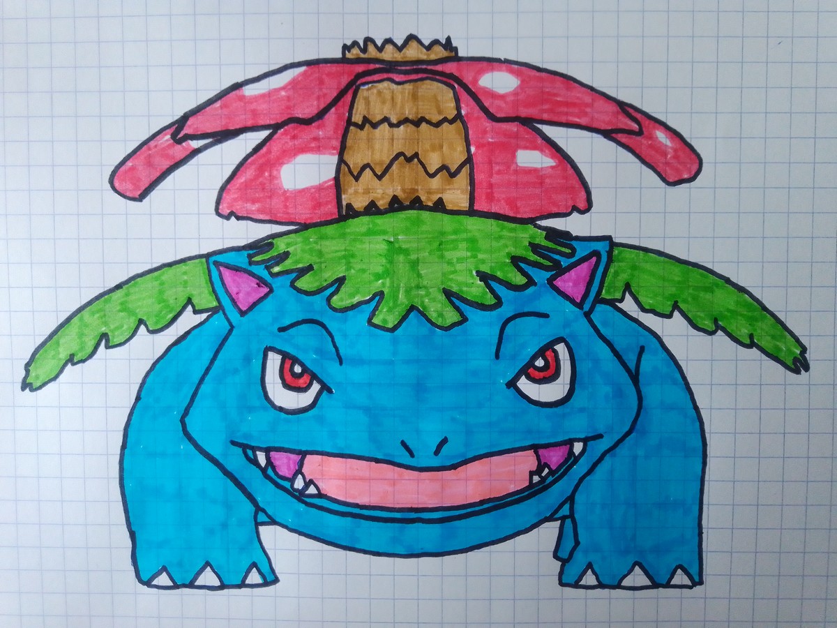 VinceBromstar32's tweet photo. Dessins de Bulbizarre, Herbizarre et Florizarre.
#Pokemon #drawings #Bulbizarre #Herbizarre #Florizarre #Bulbasaur #Ivysaur #Venusaur #Fanarts #PokemonArt https://t.co/uDGAFw37qF