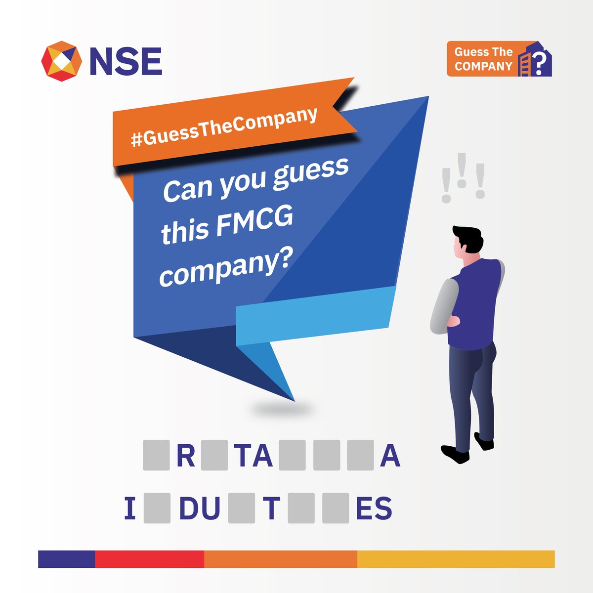 NSEIndia's tweet image. This company is one of India’s oldest companies with a 100-year legacy. It is famous for its biscuits, bread and dairy products.
Do you know which company we are talking about? Let us know your answer in the comments. 

#GuessTheCompany #NSE #StockMarket #ShareMarket