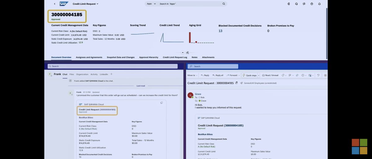 #sap #s4hanacloud #microsoft #msteams #integration #intelligententerprise

Interesting: S/4Hana Cloud integration  in Microsoft Teams using cards