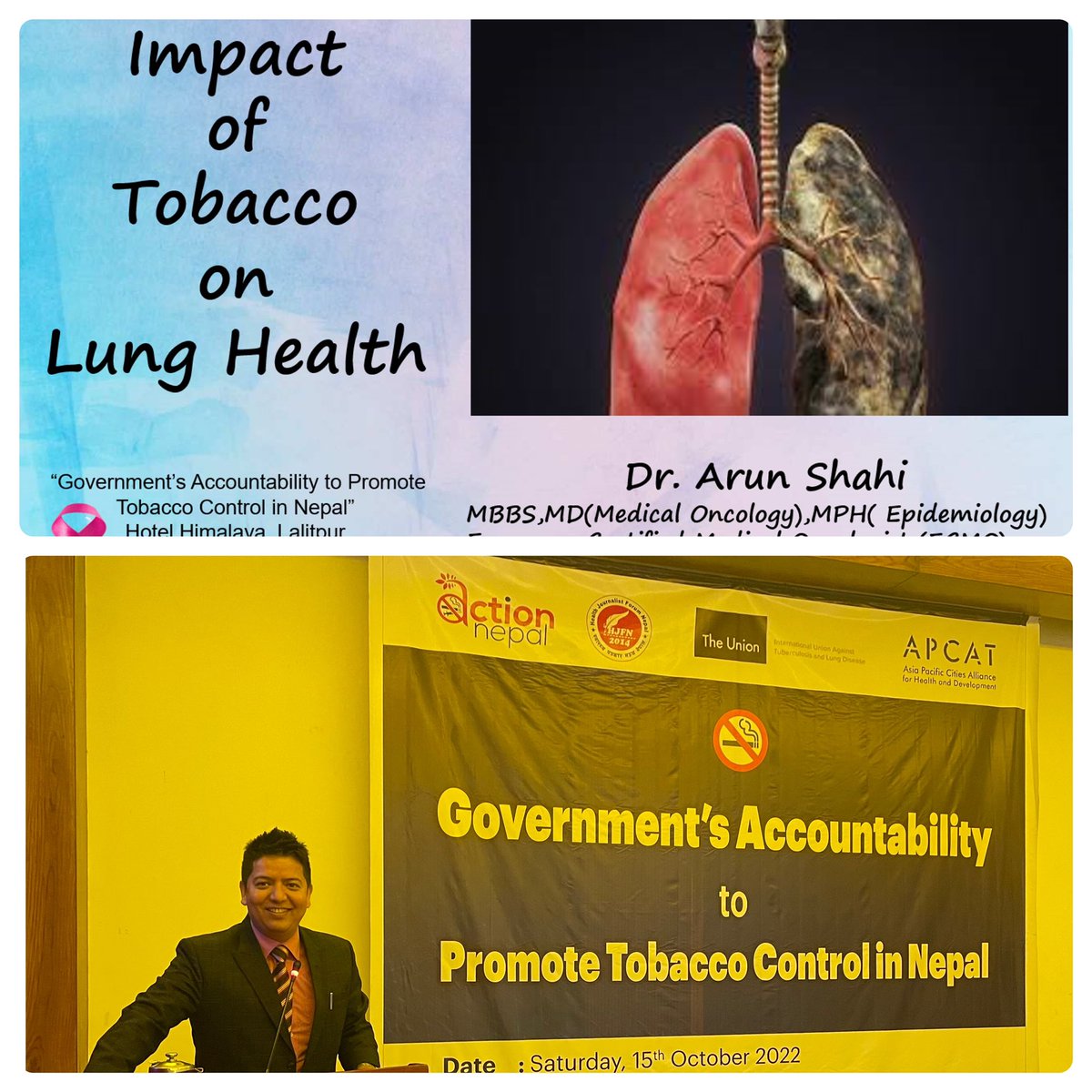 Campaign against tobacco !!
Let’s imagine a world free from tobacco 🙏🏼