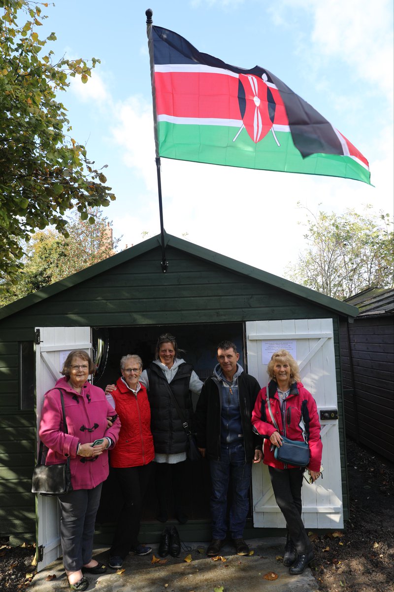 Today we launched our new education space with local charity CHinK (Children in Kenya). Opened by Rachel Pauk, the founder’s daughter.  Our founder Dorothy Harrison was the headmistress of Lagula Girls' High School in Kenya. Great to see the Kenyan flag now flying proudly on site