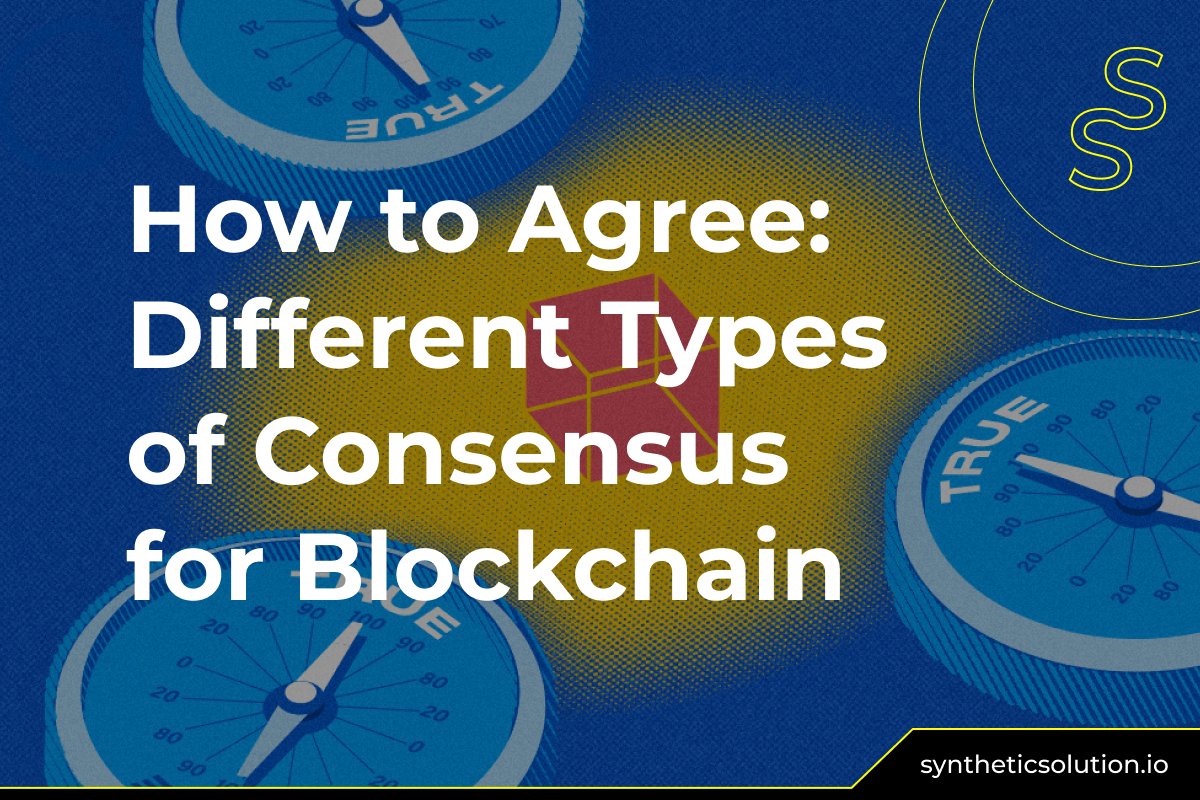 wagienfts's tweet photo. 🔸How to Agree: Different Types of Consensus for #Blockchain

🔻There are many more types of consensus than proof of work and proof of stake. Here we introduce the most important alternatives.

𝗥𝗲𝗮𝗱 𝗠𝗼𝗿𝗲👉 https://t.co/07hTJbsPLm

#bitcoin #cryptocurrency #crypto #btc https://t.co/kYogvma1GB