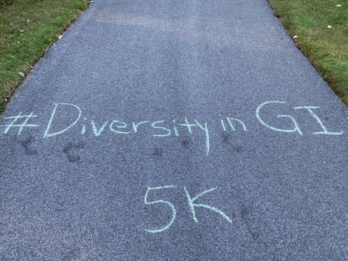 mdmanatee's tweet photo. Getting in my weekly 5K and celebrating #DiversityinGI and #ACG2022! @AmCollegeGastro #ParkRunUS https://t.co/40mhwSyJub