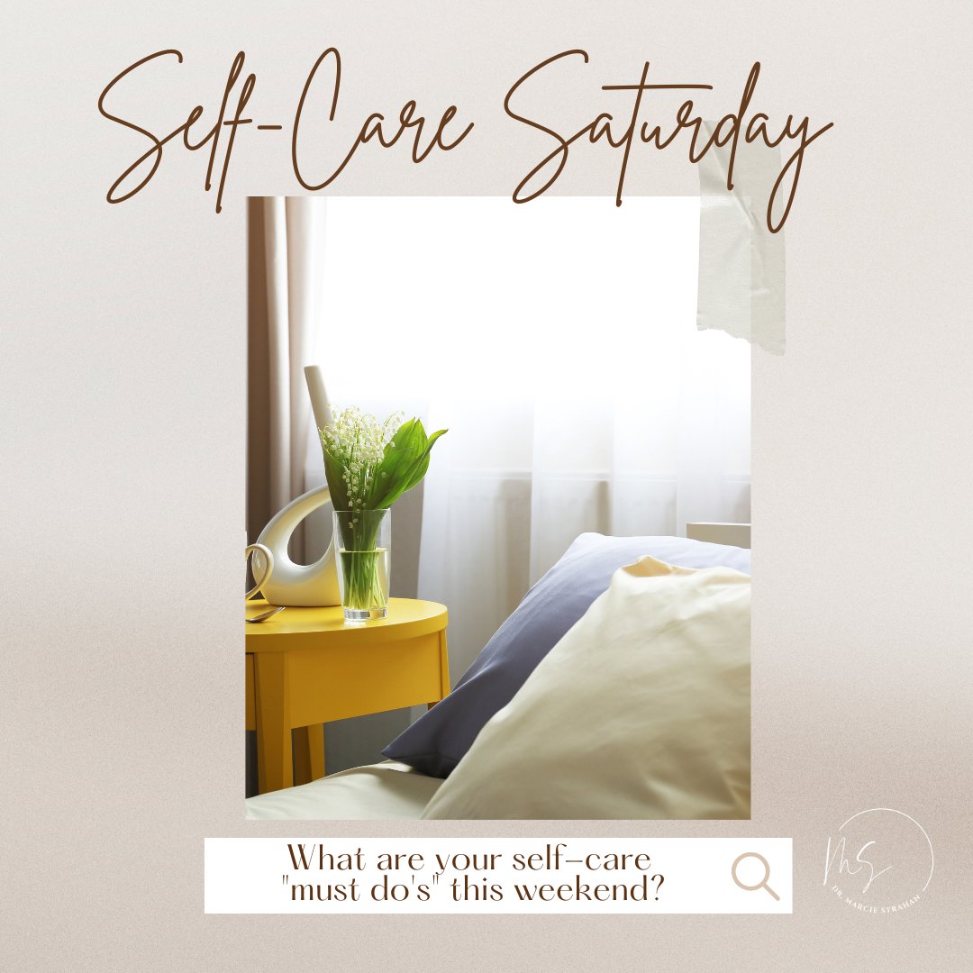 Self-Care Saturday tip for the week ✨
As you are preparing to tackle the day, take a moment to slow down and check in with yourself. Close your eyes. Take a deep breath. Exhale. Then take another. What are you doing for self-care this weekend? Please show and share below!