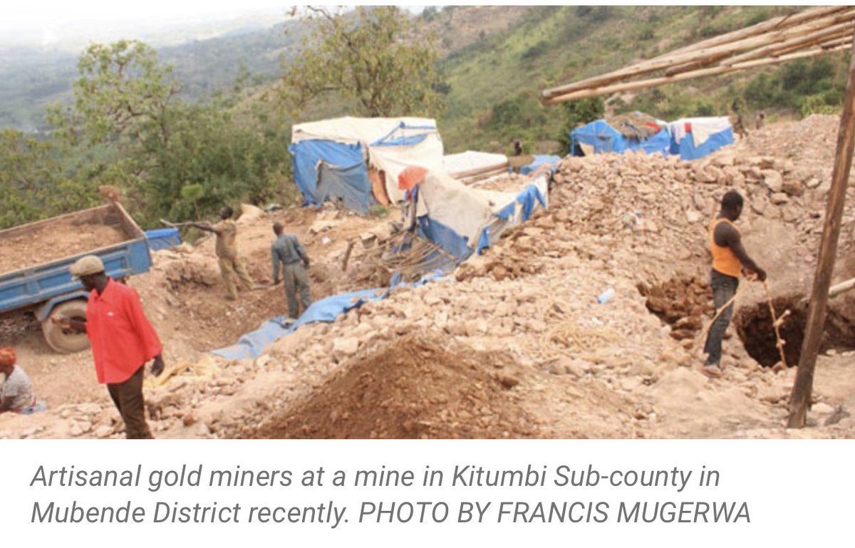 xolaniboy's tweet photo. 🧵A speculative thought that imho warrants investigation wrt to Epi in this #Ebola outbreak is potential role of artisanal #gold_mining directly (as #source) or indirectly (network of #spread) in #Mubende (#tunnels_caves &amp; refugee camp like #trade_networks)https://t.co/YGORxkjlra https://t.co/KDUQ77veJn