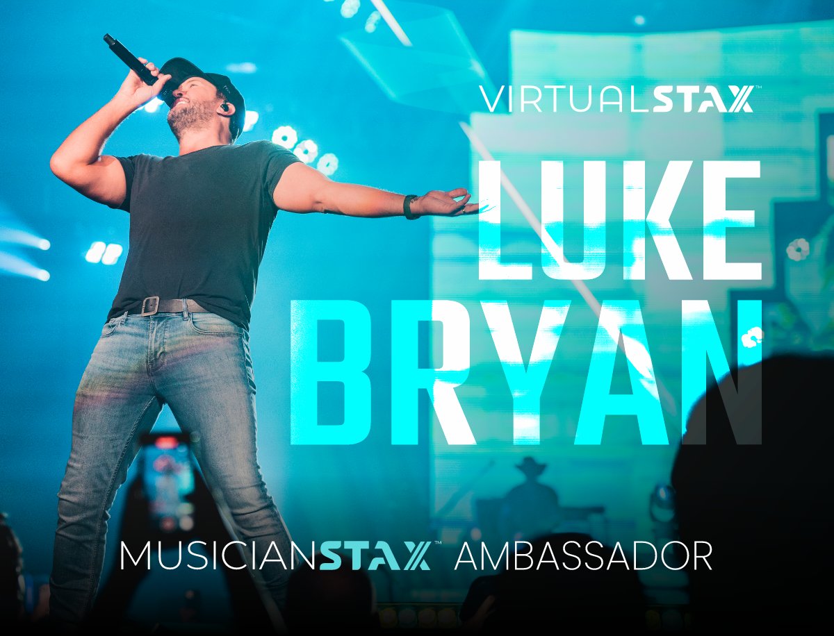 VirtualStaX's tweet image. VirtualStaX welcomes Country Superstar @lukebryan 
Read the official Press Release on Luke's website below: lukebryan.com/news/luke-brya…