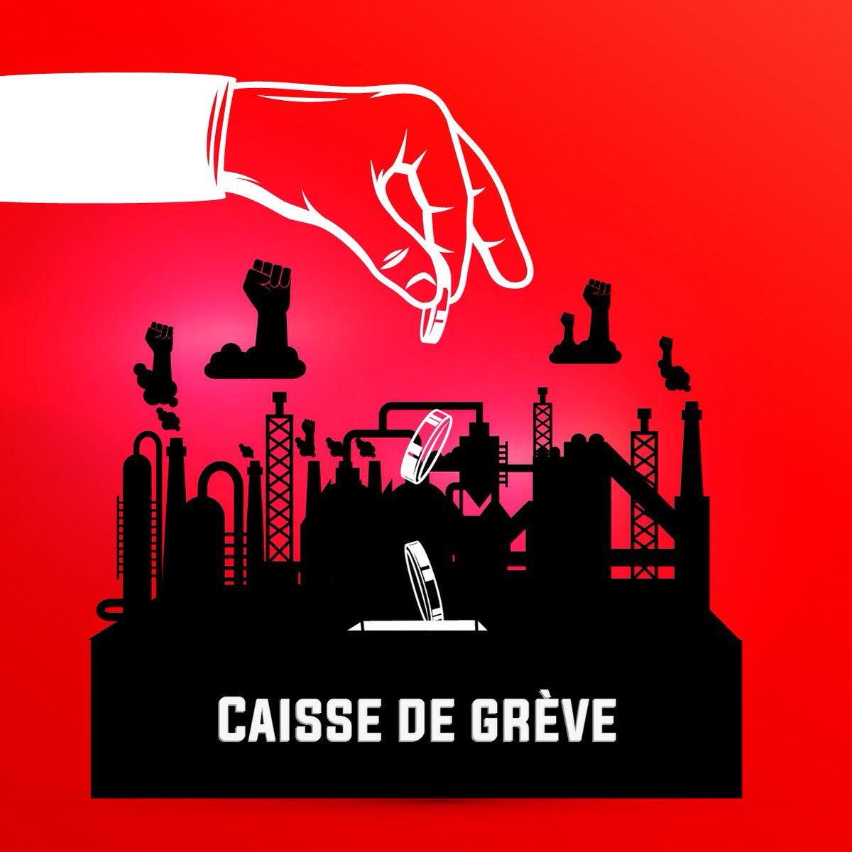 C’est le moment de donner de la force aux raffineurs en grève depuis 3 semaines sur la plateforme Total Normandie ! ✊🏼

#penuriedecarburant 

leetchi.com/c/caisse-de-so…