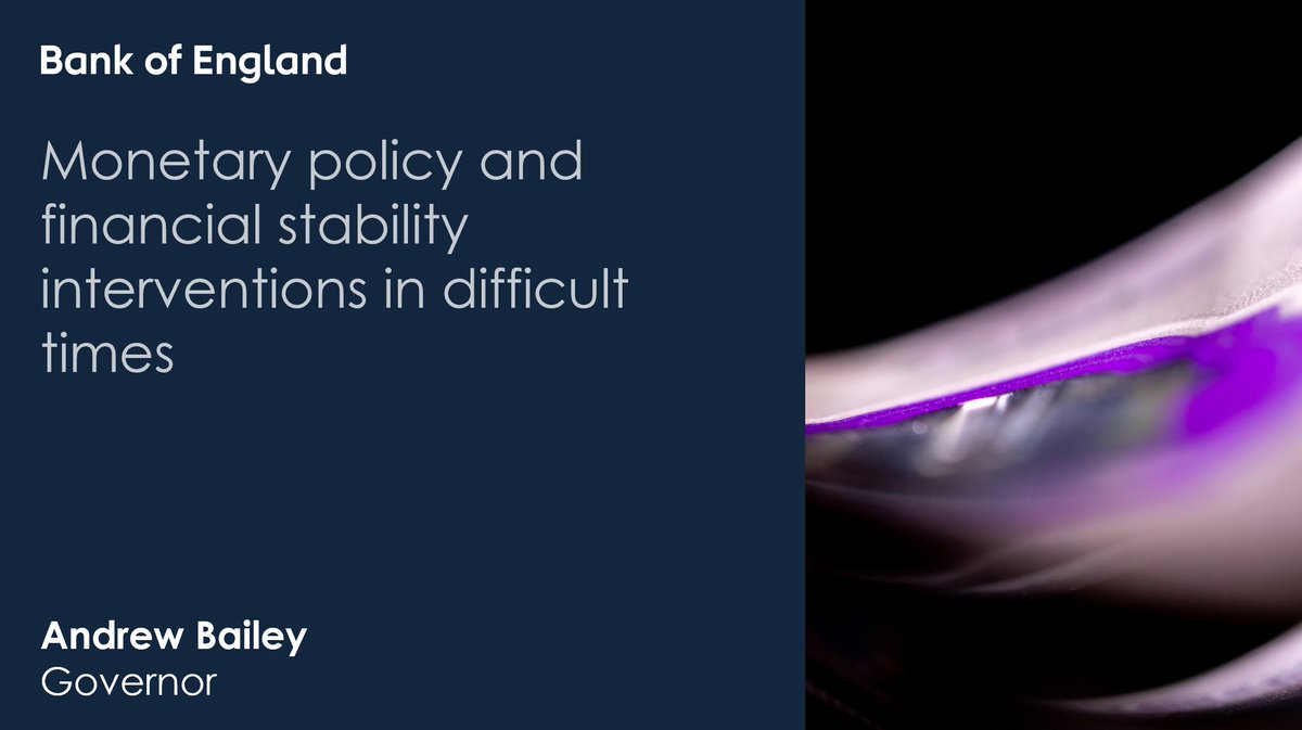 BoE_PressOffice's tweet photo. Andrew Bailey sets out the key elements of UK monetary and financial stability policy in his speech today at the @GroupofThirty International Banking Seminar #IBS2022G30 https://t.co/uNUR4Fi9nE https://t.co/OPzlP5dgFZ