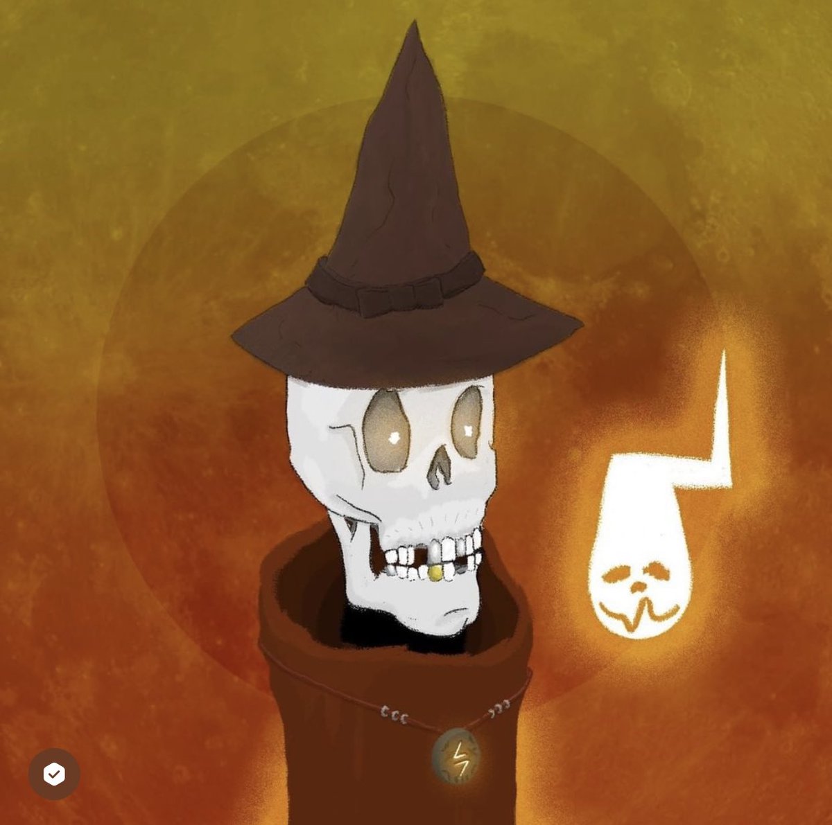 Skull Wizard Arcane University tweet media