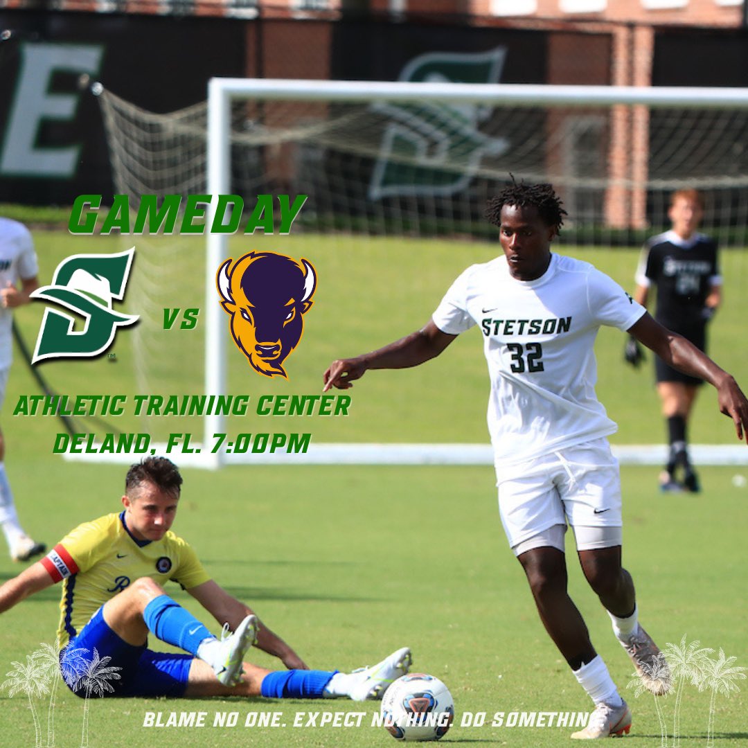 Stetson Men's Soccer (@stetsonmsoccer) on Twitter photo It’s #GameDay in DeLand! ⚽️
Catch us in action tonight at 7pm vs #17 <a href="/LipscombMSOC/">Lipscomb Men's Soccer</a>.
#gohatters | <a href="/ASUNSports/">Atlantic Sun Conference</a> It’s #GameDay in DeLand! ⚽️
Catch us in action tonight at 7pm vs #17 <a href="/LipscombMSOC/">Lipscomb Men's Soccer</a>.
#gohatters | <a href="/ASUNSports/">Atlantic Sun Conference</a>