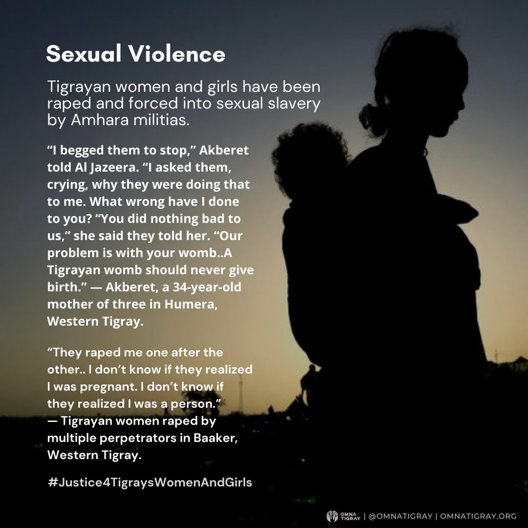 getish_desta's tweet photo. 📢 Dear @POTUS Eritrean🇪🇷 troops executed thousands of civilians raped women and children in Tigray #Kunama
WE URGE YOU TO TAKE ACTION‼️
 #EritreaOutofTigray #StopWarOnTigray 
 #TigrayUnderAttack 
@EUatUN @SecBlinken @USAmbUN @BradSherman  @irishmissionun @getish_desta @USAID @UN https://t.co/Gm69p02wvK