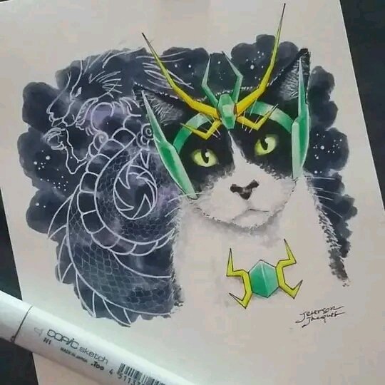Tiofelino's tweet photo. Caballeros del zodiaco gatunos. Obra de: Jeferson Desenhos (hilo)

Acá su página de FB https://t.co/2ORQkC5SCT https://t.co/rBsDM8XggS
