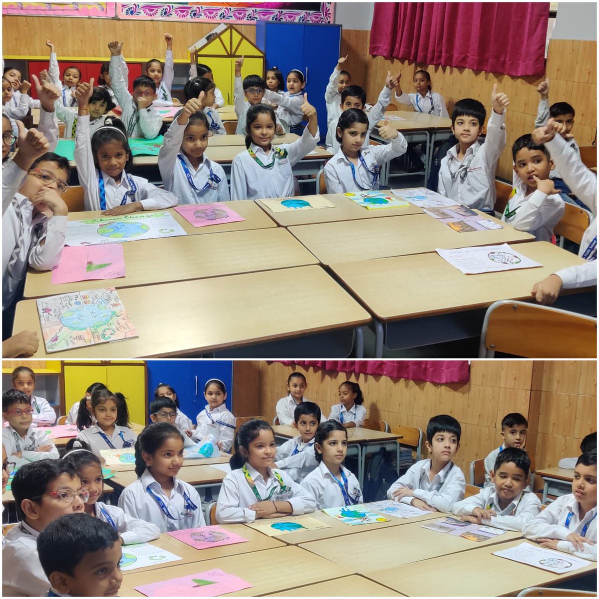MtAbuSchool's tweet photo. #ClimateAction Conversations across borders 🇮🇳🇳🇵
As part of #NeighboursForSustainableFuture, #IB #PYP2 learners of Mount Abu School India 🇮🇳and Primary school learners from Shree Saraswoti Model School Nepal 🇳🇵 got together to explore Climate Action.
Well done, #GlobalCitizens https://t.co/lWjmdOfcE7