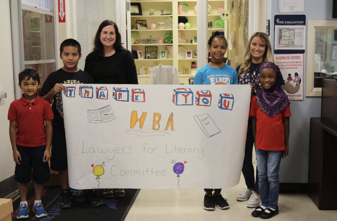 SSBoettcher's tweet photo. Yesterday was a special day @Elrod_HISD! We are overwhelmed with gratitude for this very generous book donation to the Elrod Library from the HBA Lawyers for Literacy Committee. We feel so fortunate to have made this connection and can’t thank you enough! @thehba
@STCL_Houston ☺️ https://t.co/D0GWqQ1UEA