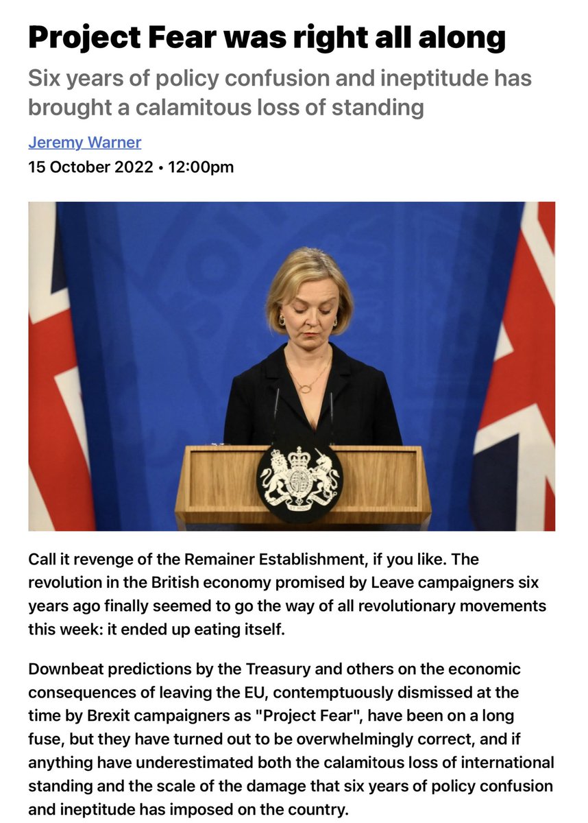 In today's Telegraph (maybe behind paywall):
telegraph.co.uk/business/2022/…