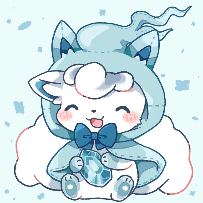 進化したいアロコンちゃん 