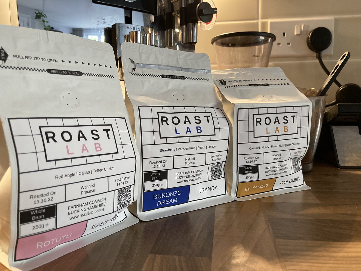 nickpiersrich's tweet photo. This weekends coffee sampling on the Jura J9 @Jura_makers @jura_coffee_us ☕️☕️☕️ Uganda is first up 🇺🇬 👌 https://t.co/DmG4HoamTX