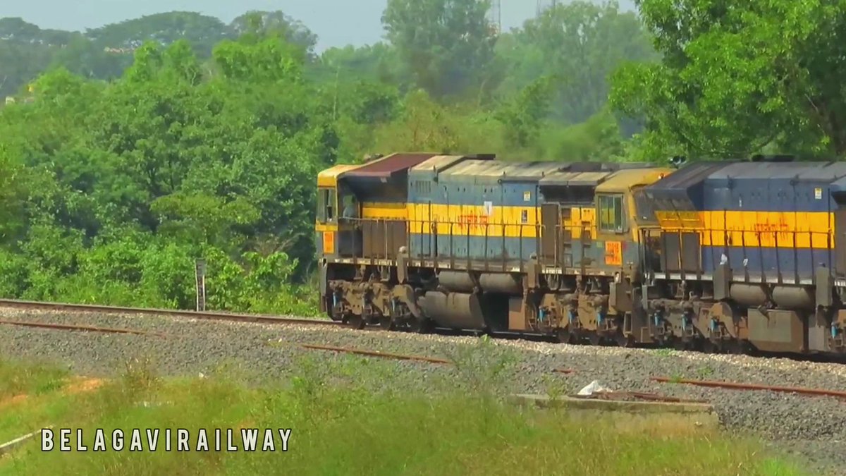 BelagaviRailway's tweet photo. Miraj Londa Doubling Update,
Latest Update of Gunji Khanapur Doubling, Watch the video via #youtube
Tremendous #TrackSound
๐๐
https://t.co/Xydu1mRsoc https://t.co/GU8hNsaCV6