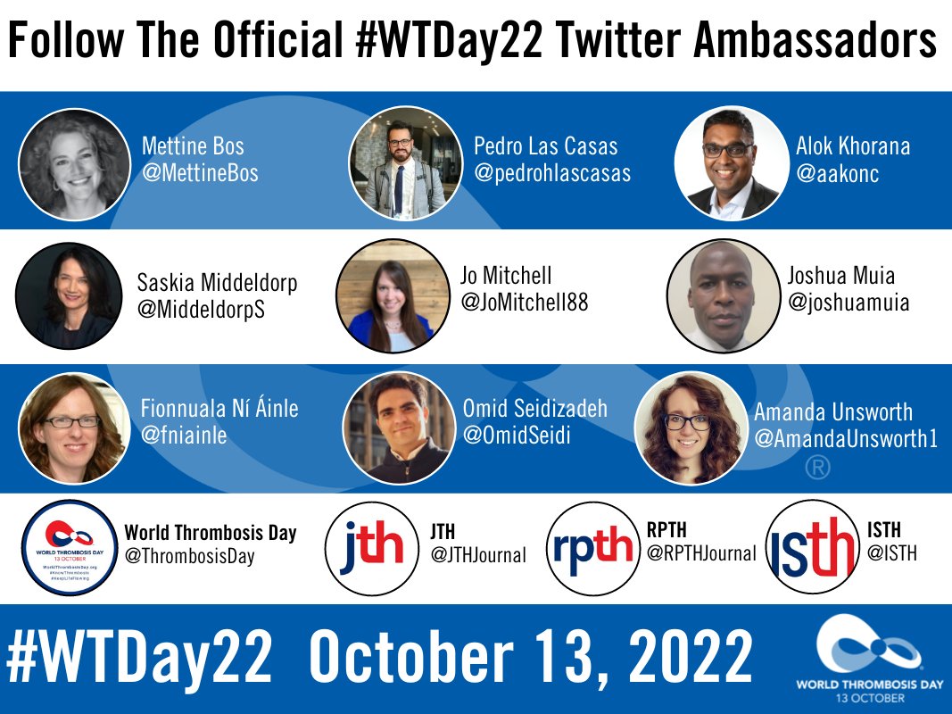 World Thrombosis Day tweet media