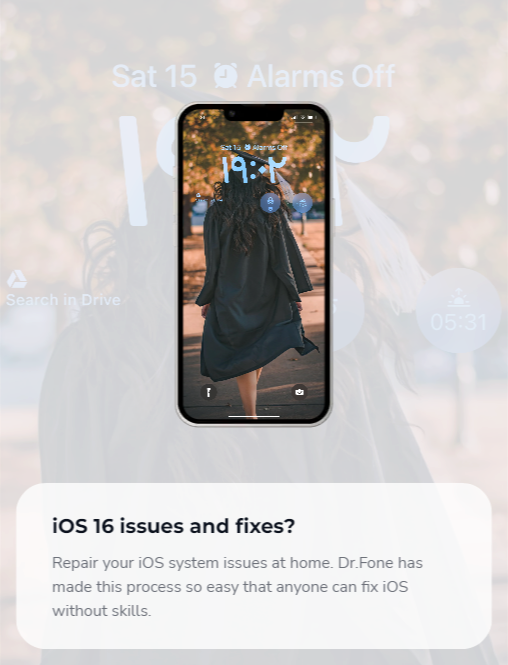 patrice01wai's tweet photo. #drfoneios16  Join Dr.Fone iOS16 campaign, show your lock screen with us and win an Apple Watch! https://t.co/myDE4yoFod https://t.co/aZcaZJZYgC