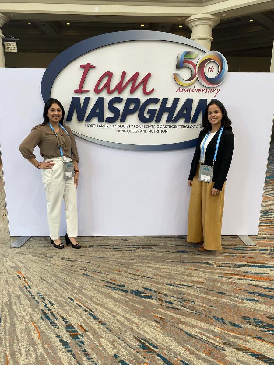 Day 2 was even more exciting at #NASPGHAN22 Very thankful for my mentor @drlinafelipez