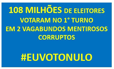 NationaroKido99's tweet photo. @joao_milanineto @CorreiaAntoni15 .
#EUVOTONULO https://t.co/t2xoPqhNJ9