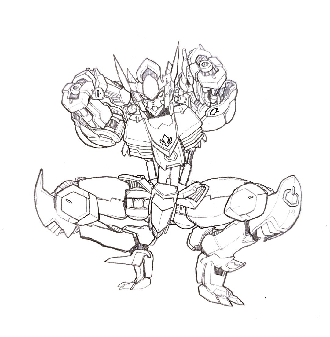 폭방시청중에 발바토스의 포즈가 너무 강렬해서 참을수없었습니다...