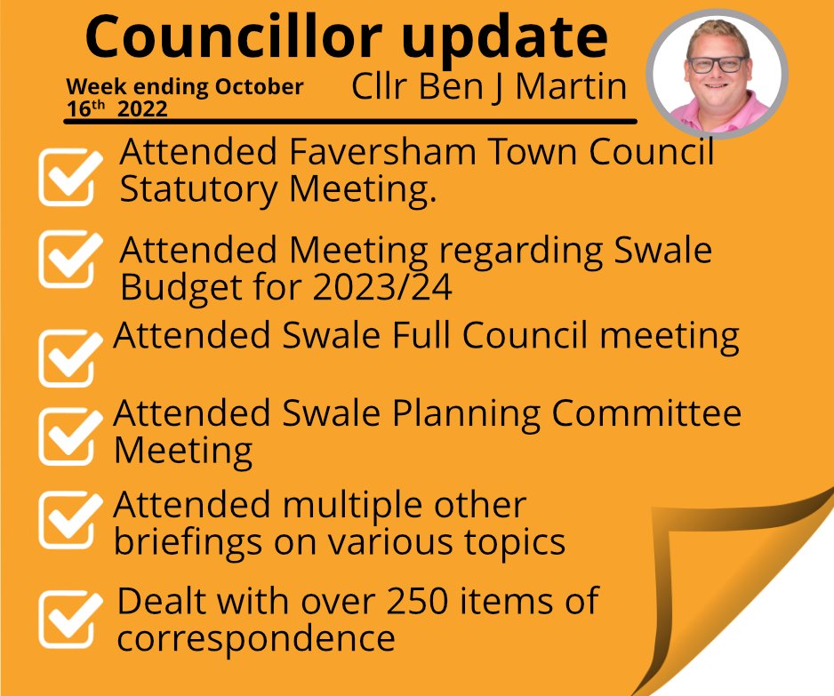 BenMartin_LD's tweet photo. Some of the things I've been doing this past week. #Swale #workingforyou #watlingward #swale #kentlibdems #workinghardallyearround #swalelibdems #LibDems #sittingbourne #libdemcouncillor #Faversham #sheppey #weeklyupdate https://t.co/lcvRB5P2ti