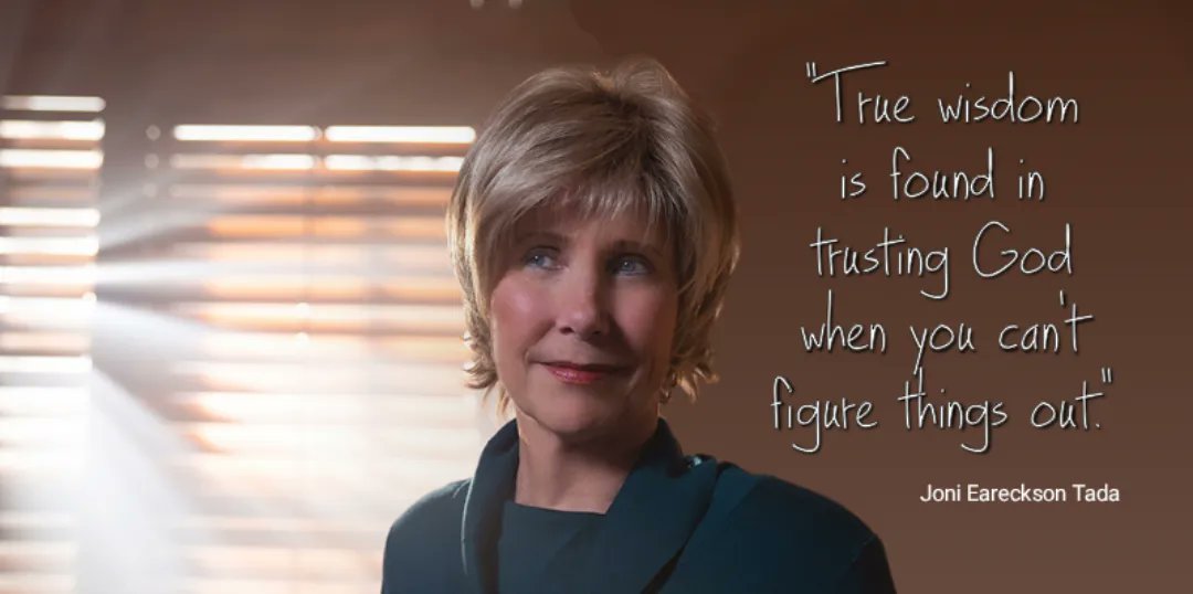 Happy birthday, Joni Eareckson Tada!   