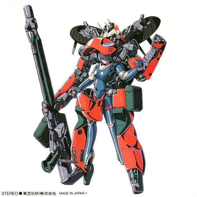 「holding gun mecha musume」 illustration images(Latest)