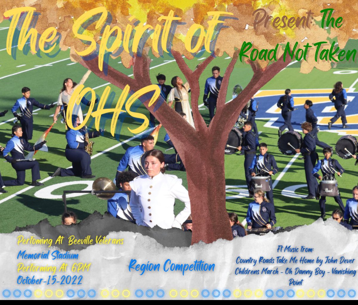 Todays the day we’ve been working for! Take the Road to Beeville and join us at 6pm for our Region UIL Performance! Tickets here only: …sicregion14marchingcontests.ludus.com/index.php