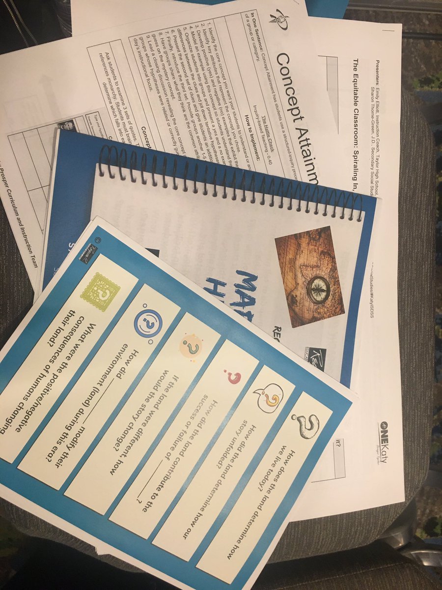 We are learning some great new strategies to bring back to our Social Studies teachers at the <a href="/TXCSS/">TCSS</a> Conference 2022! #KatyISDSS <a href="/A_McJimsey_/">Ashley McJimsey</a> <a href="/CoachKBell/">Kristin Bell</a> @LCantuIC <a href="/ashpsaunders/">Ashley Matthews</a> @BrewtonHistory <a href="/ThorneGreen/">Sharon Thorne Green</a>