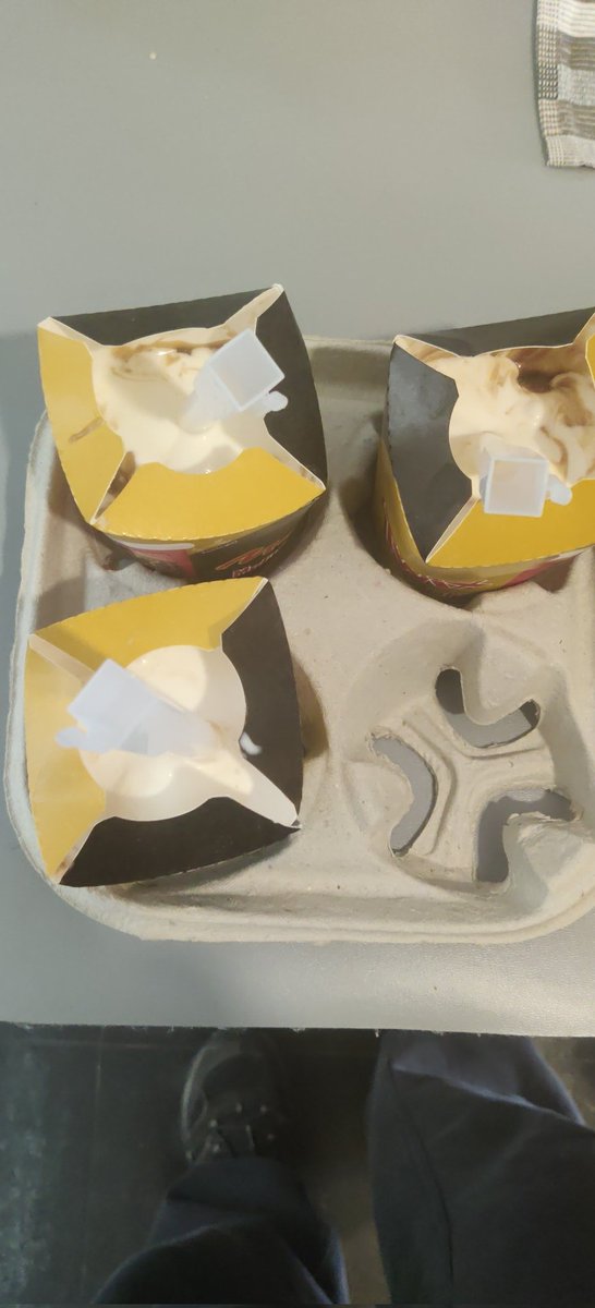Don't order a McFlurry you'll just get a puddle from.<a href="/McDonalds/">McDonald's</a> 50 mins to drive thru.