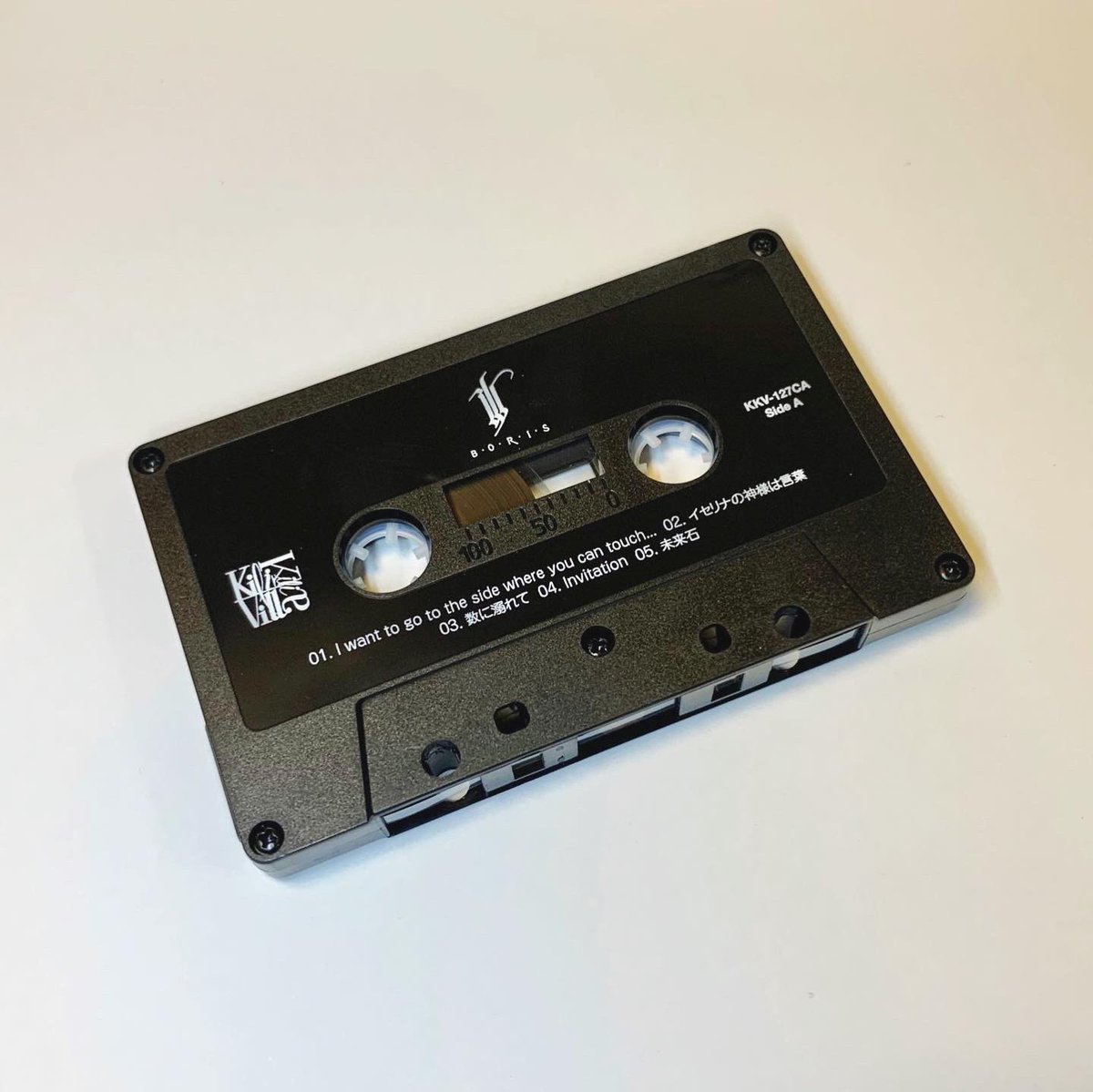 On sale today!! Borisの『W』と『Heavy Rocks』のカセットテープが 