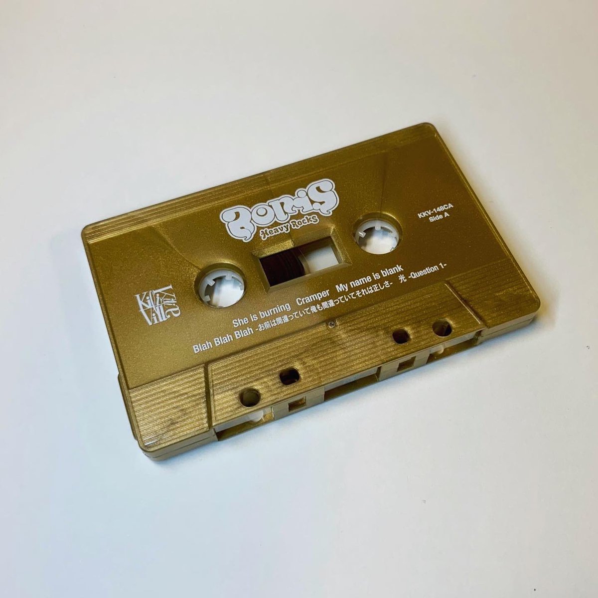 On sale today!! Borisの『W』と『Heavy Rocks』のカセットテープが 